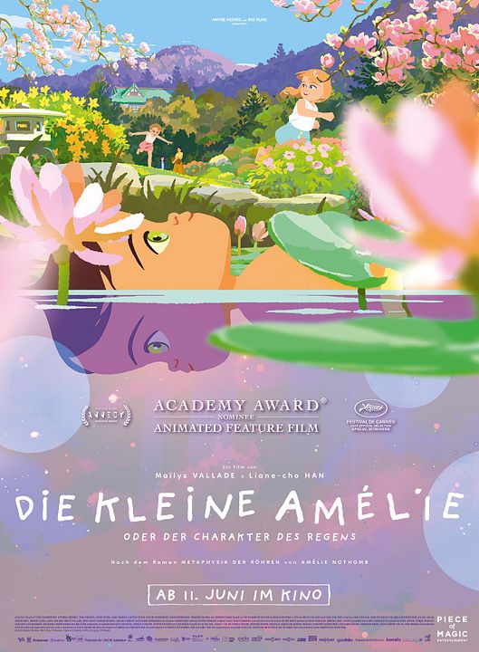 Die kleine Amélie oder der Charakter des Regens : Kinoposter