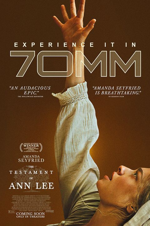 The Testament Of Ann Lee : Kinoposter