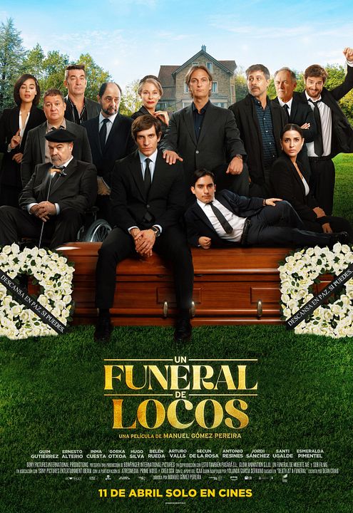 Un funeral de locos : Kinoposter