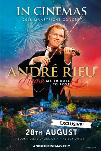 Andre Rieu's 2018 Maastricht Concert: Amore : Kinoposter