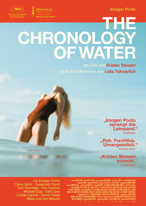 The Chronology Of Water : Kinoposter
