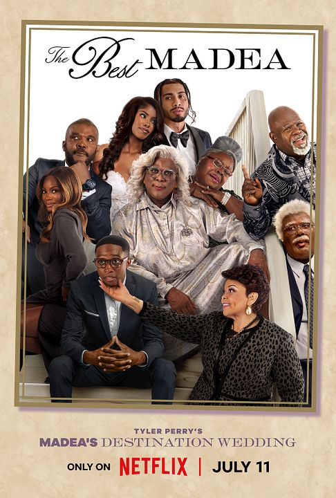 Tyler Perry's Madea's Destination Wedding : Kinoposter