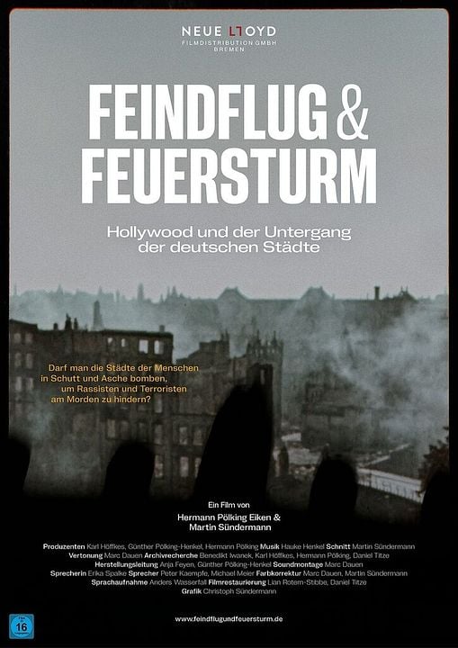 Feindflug & Feuersturm - Hollywood und der Untergang der deutschen Städte : Kinoposter