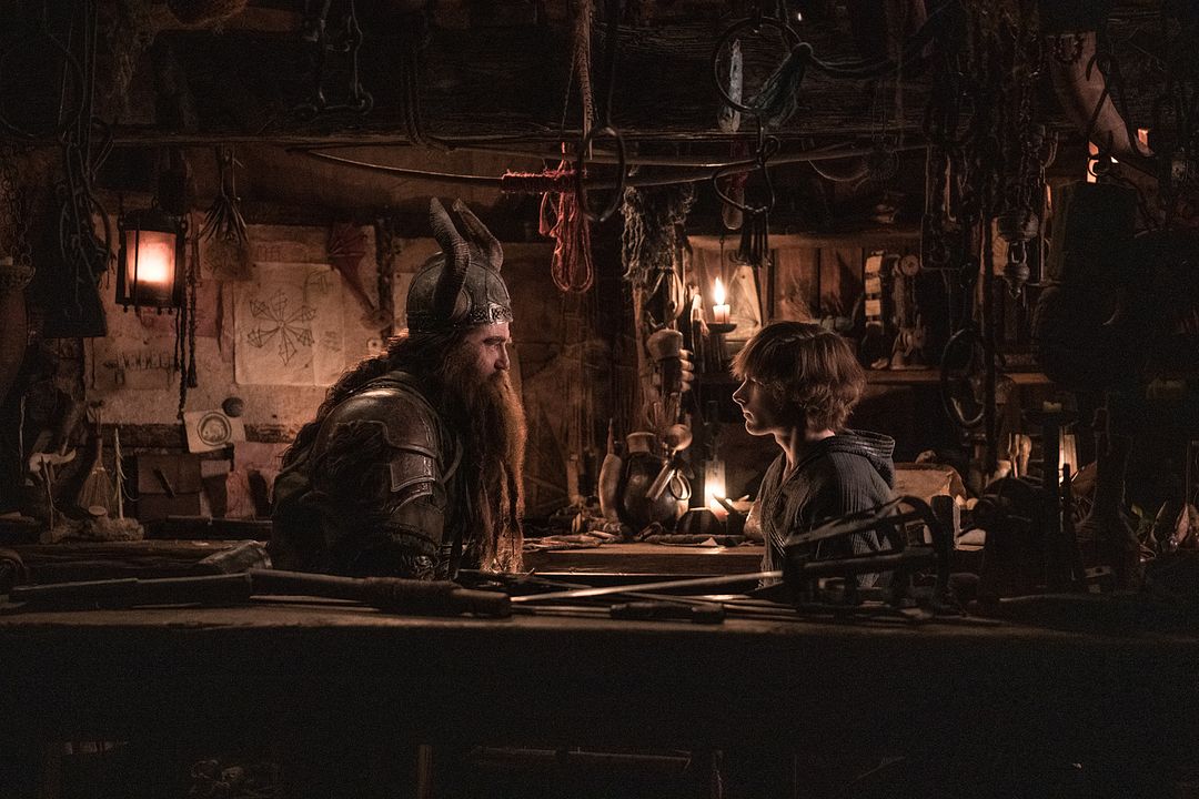 Drachenzähmen leicht gemacht : Bild Gerard Butler, Mason Thames