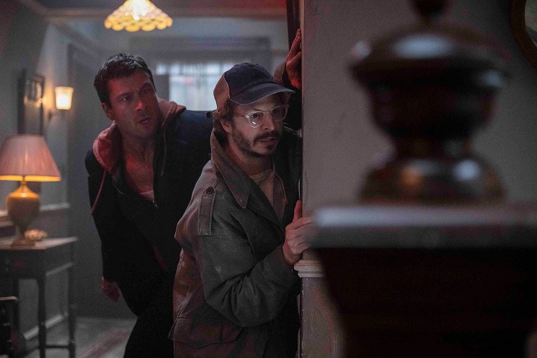 The Running Man : Bild Michael Cera, Glen Powell