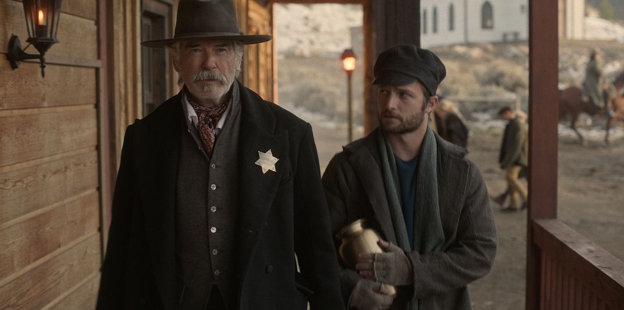 The Unholy Trinity : Bild Pierce Brosnan, Brandon Lessard