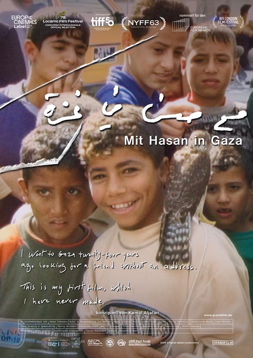 Mit Hasan in Gaza : Kinoposter