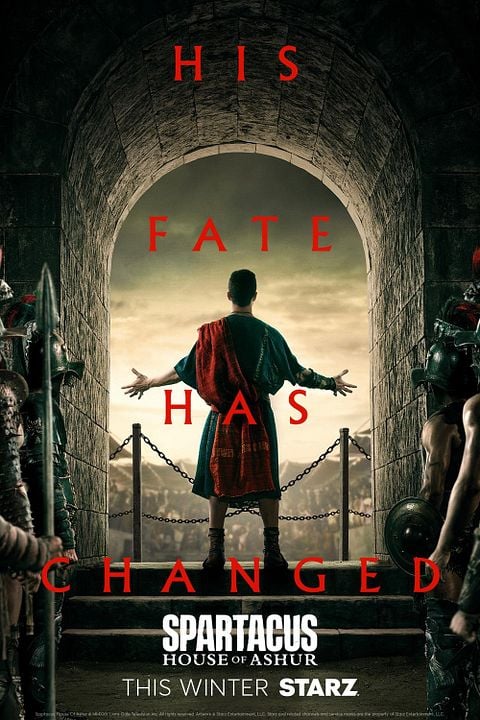 Spartacus: Das Haus Ashur : Kinoposter