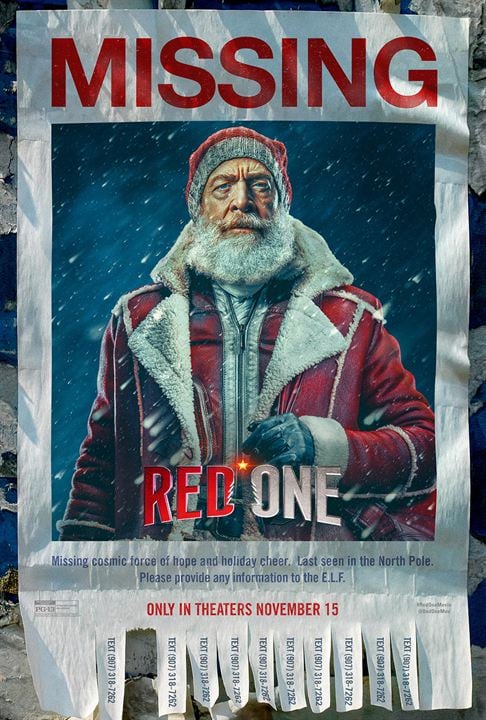 Red One - Alarmstufe Weihnachten : Kinoposter