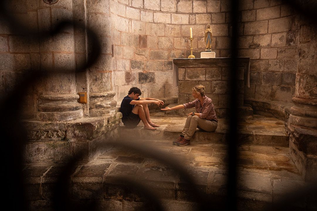 Compostelle : Bild Julien Le Berre, Alexandra Lamy