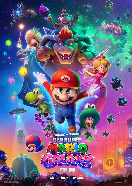 Der Super Mario Galaxy Film : Kinoposter