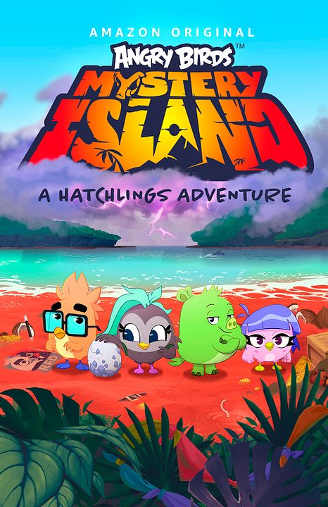 Angry Birds: Mystery Island - A Hatchlings Adventure : Kinoposter