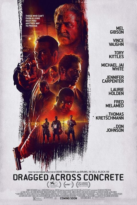 Dragged Across Concrete : Kinoposter