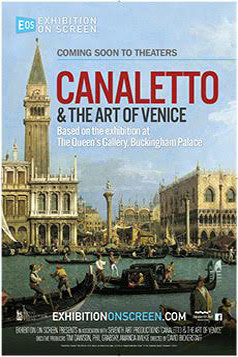 Canaletto und die Kunst von Venedig : Kinoposter