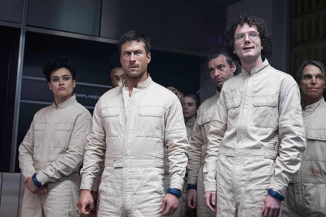 The Running Man : Bild Glen Powell, Katy O'Brian, Martin Herlihy