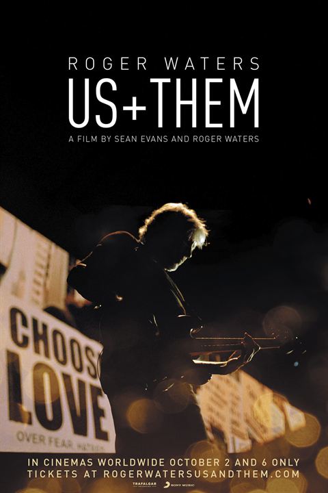 Roger Waters Us + Them : Kinoposter