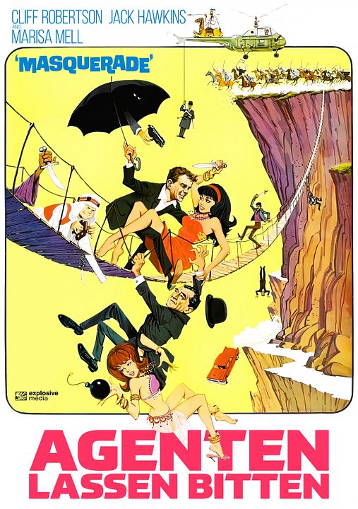 Agenten lassen bitten : Kinoposter