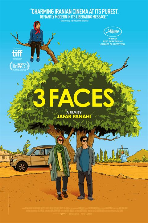 Drei Gesichter : Kinoposter