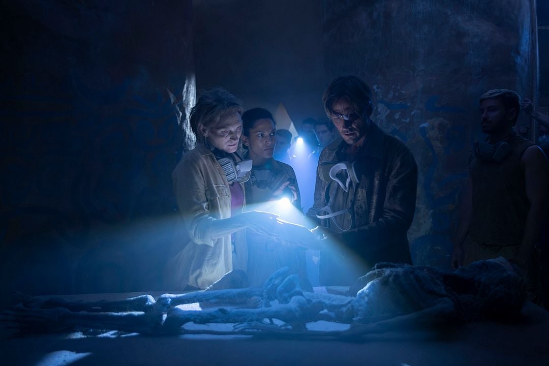 Die drei ??? - Toteninsel : Bild Levi Brandl, Julius Weckauf, Nevio Wendt