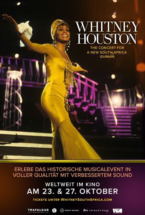 Whitney Houston – The Concert For A New South Africa (Durban) : Kinoposter