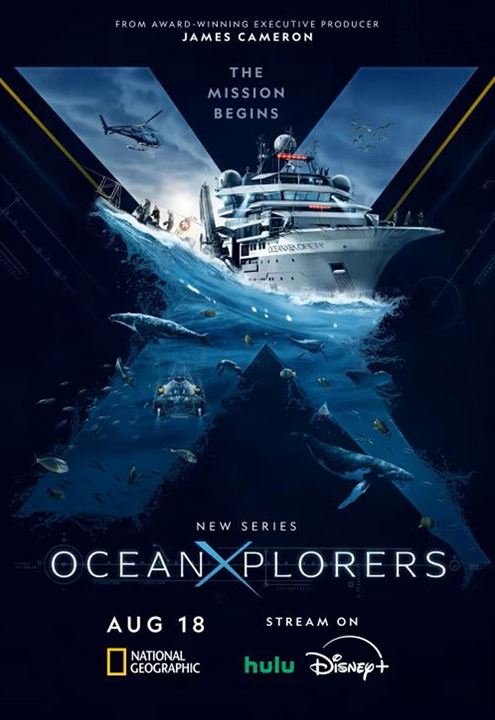 OceanXplorers – Geheimnisse der Ozeane : Kinoposter