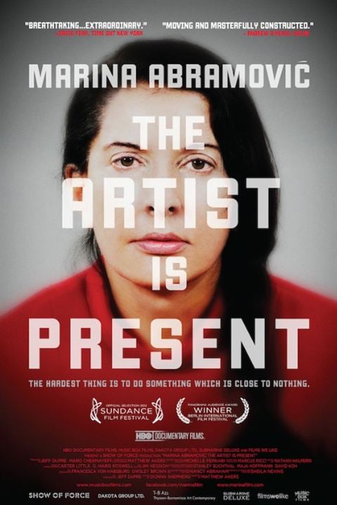 Marina Abramovic: The Artist Is Present : Kinoposter