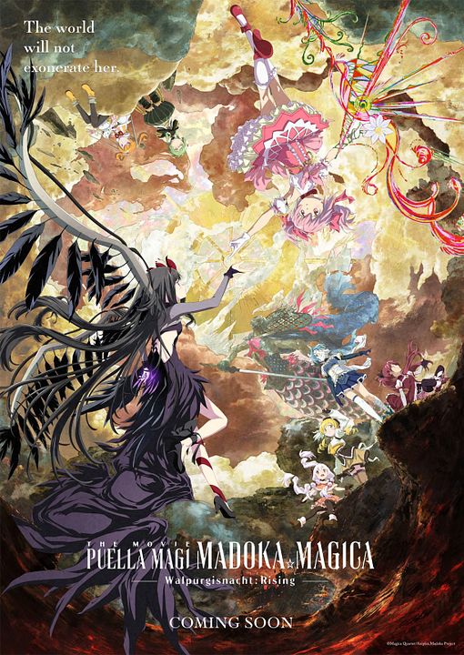 Puella Magi Madoka Magica - Der Film - Walpurgisnacht: Rising : Kinoposter