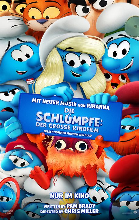 Die Schlümpfe: Der große Kinofilm  : Kinoposter