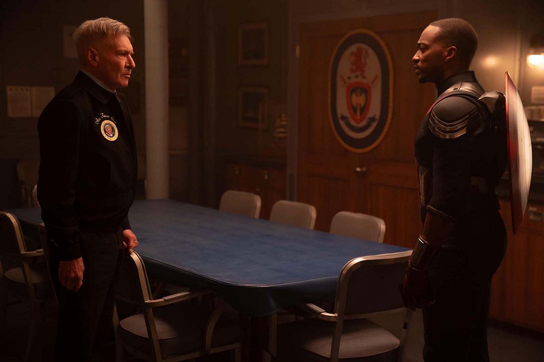 Captain America 4: Brave New World : Bild Harrison Ford, Anthony Mackie