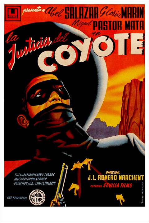Die Rache des Coyoten : Kinoposter