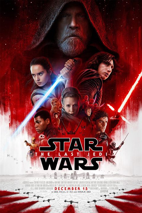 Star Wars 8: Die letzten Jedi : Kinoposter