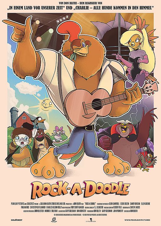 Rock-a-Doodle – Ein Hahn erobert die Stadt : Kinoposter