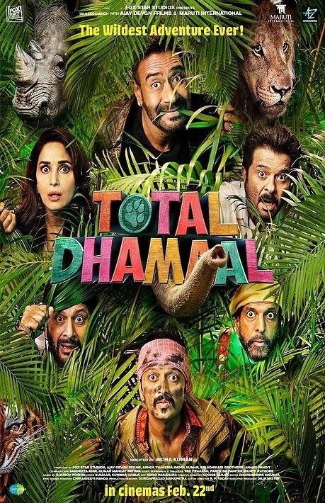 Total Dhamaal : Kinoposter