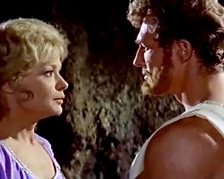 Die Irrfahrten des Herkules : Bild Gloria Milland, Brad Harris