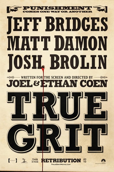 True Grit : Kinoposter