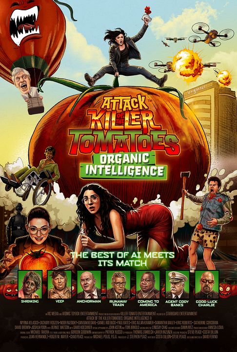 Attack Of The Killer Tomatoes: Organic Intelligence : Kinoposter
