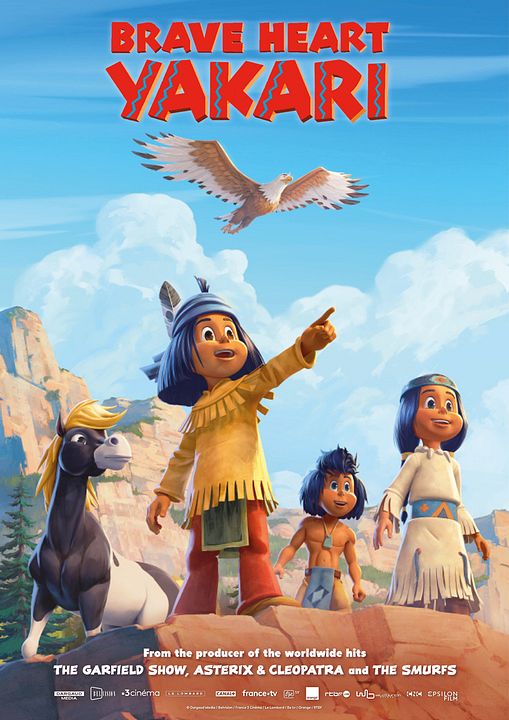 Yakari - Brave Heart  : Kinoposter