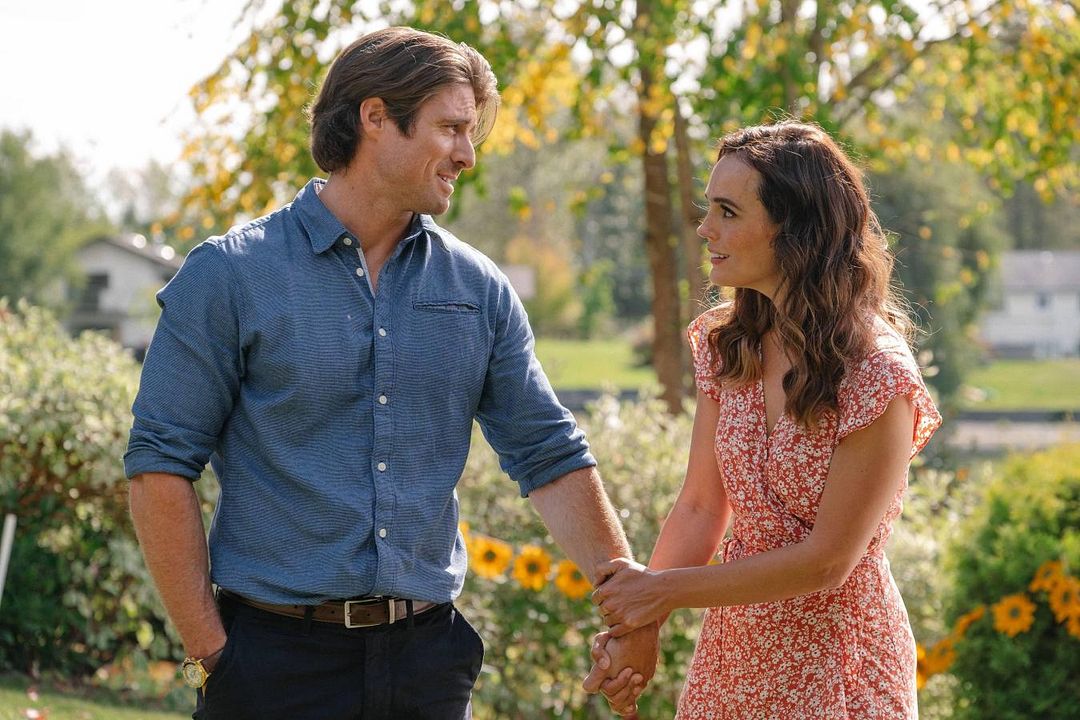 Liebe im Sonnenblumenfeld : Bild Erin Cahill, Marcus Rosner