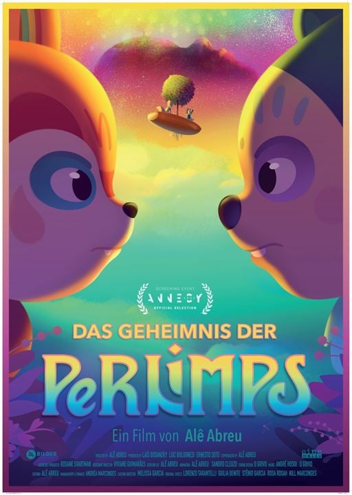 Das Geheimnis der Perlimps : Kinoposter