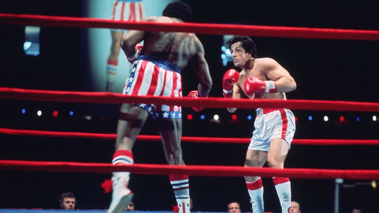 Rocky : Bild Carl Weathers, Sylvester Stallone