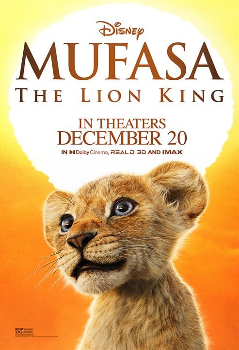 Mufasa: Der König der Löwen : Kinoposter