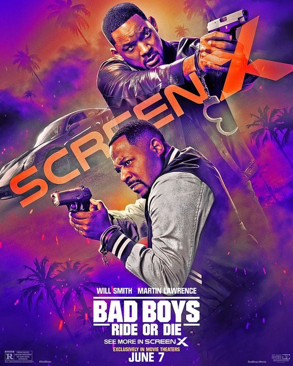 Bad Boys 4: Ride Or Die : Kinoposter