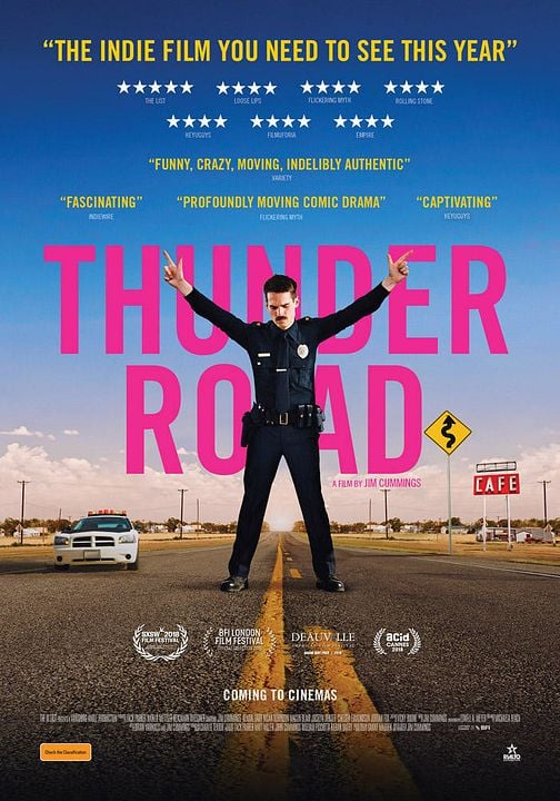 Der Chaos Cop - Thunder Road : Kinoposter