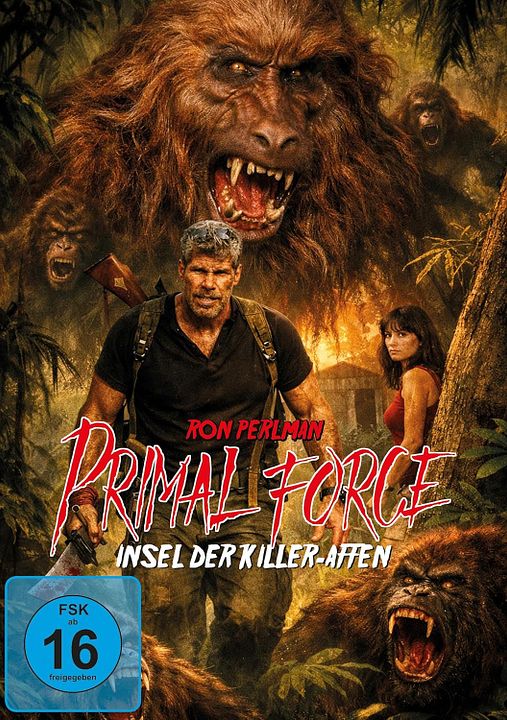 Primal Force - Insel der Killer Affen : Kinoposter