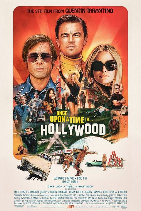 Once Upon A Time... In Hollywood : Kinoposter