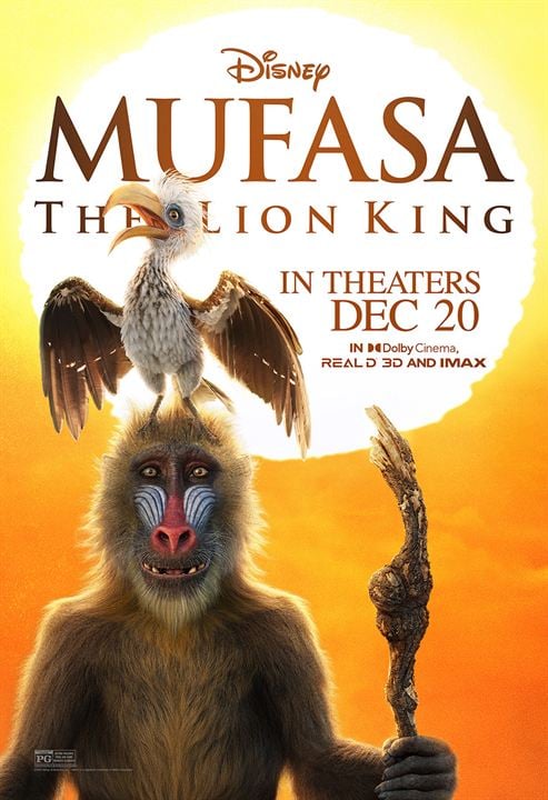 Mufasa: Der König der Löwen : Kinoposter