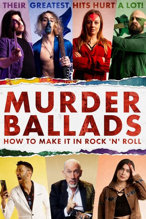 Murder Ballads: How To Make It In Rock 'n' Roll : Kinoposter