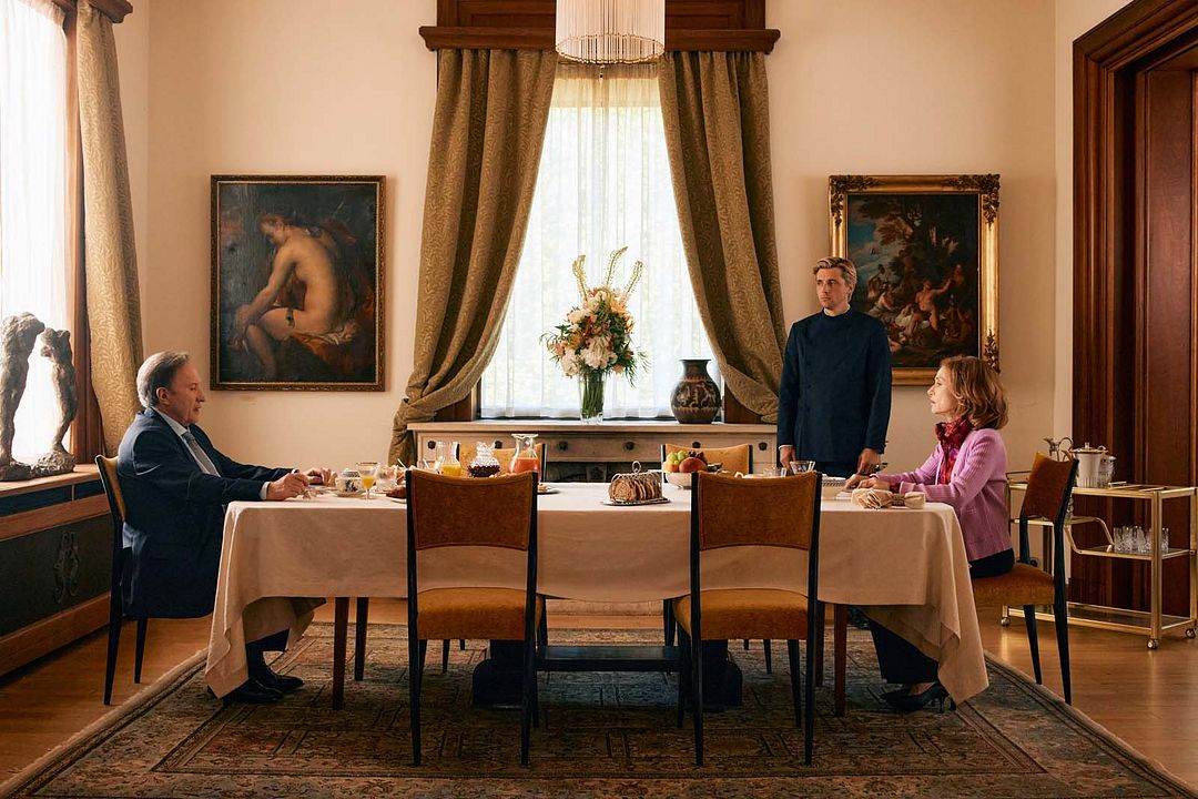 Die reichste Frau der Welt : Bild Isabelle Huppert, André Marcon, Raphaël Personnaz