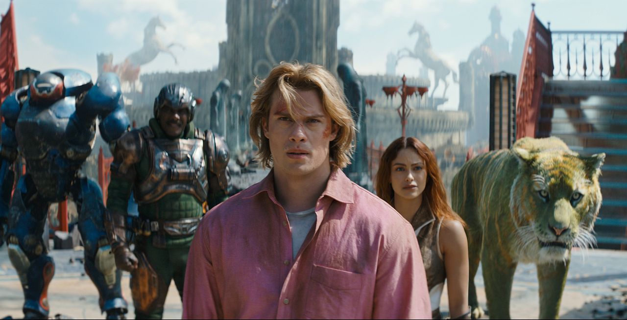 Masters Of The Universe : Bild Camila Mendes, Kristen Wiig, Nicholas Galitzine, Idris Elba