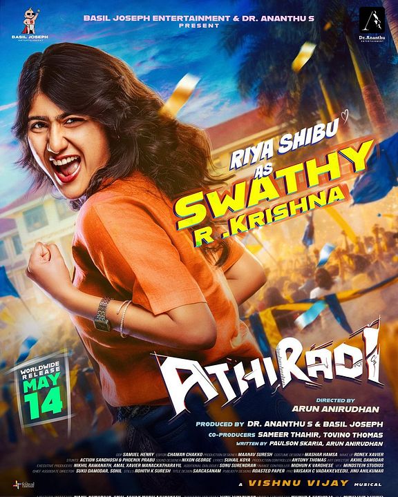 Athiradi : Kinoposter